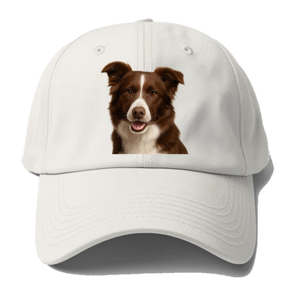 chocolate border collie: sweet & smart devotion Hat