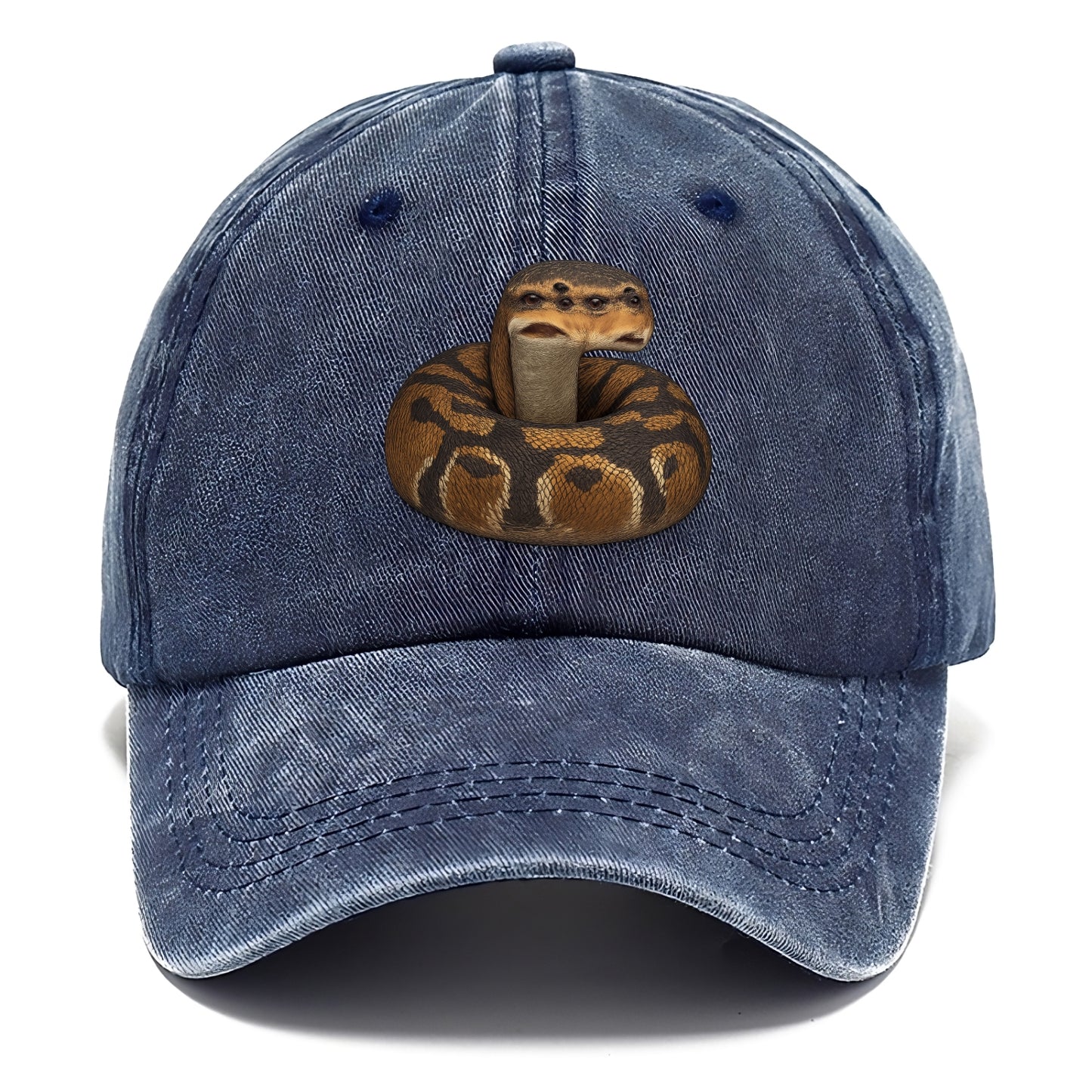 snake portrait design Hat