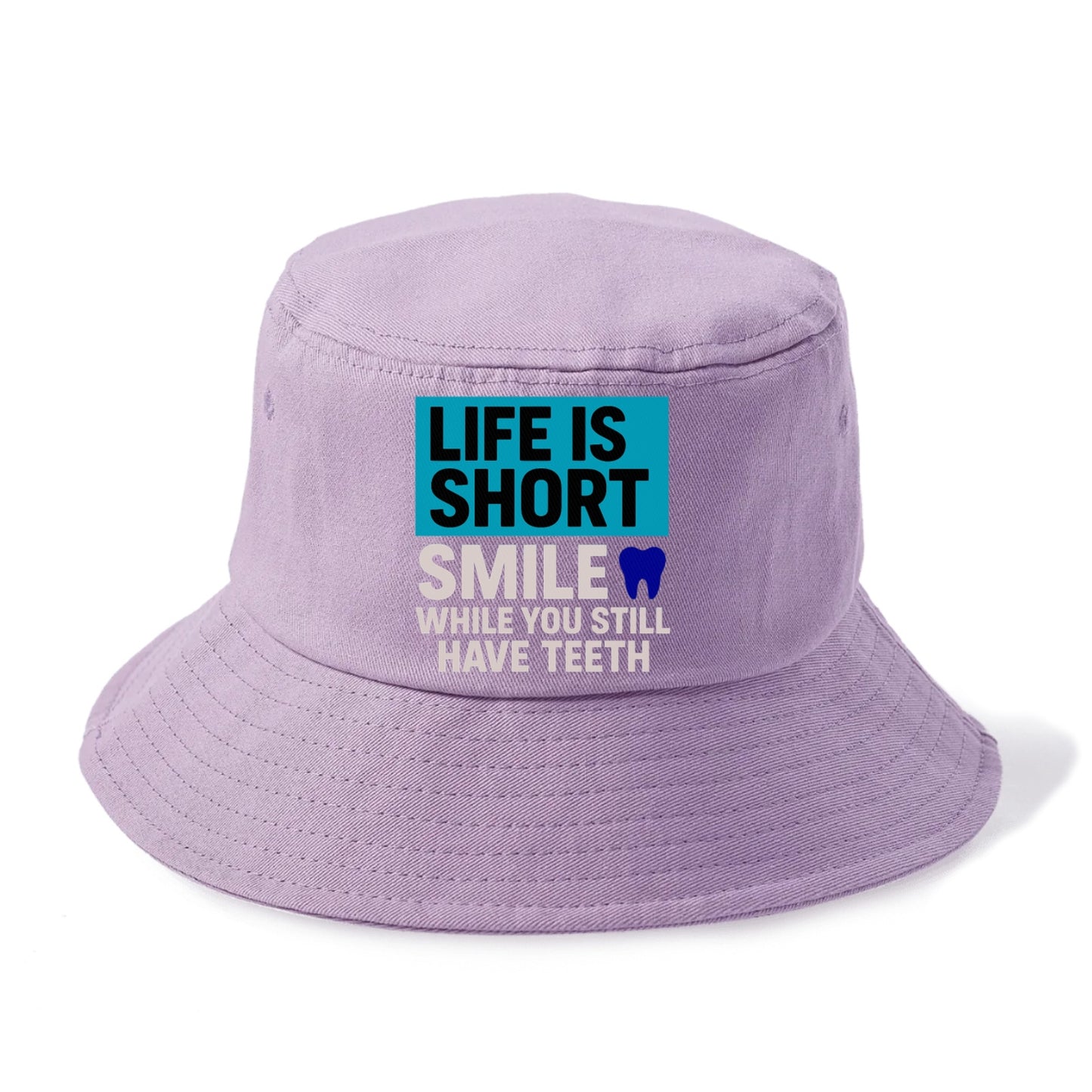life short smile while Hat