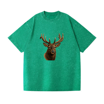 elk portrait design Hat