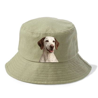 white german shorthaired pointer portrait design Hat