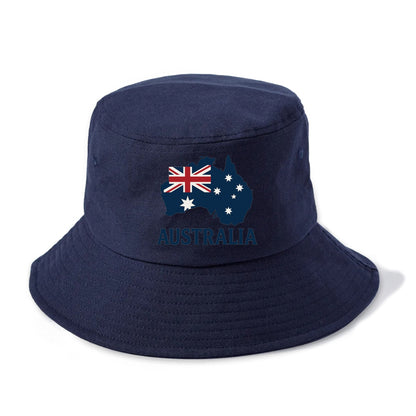 Australian Flag and Map Hat