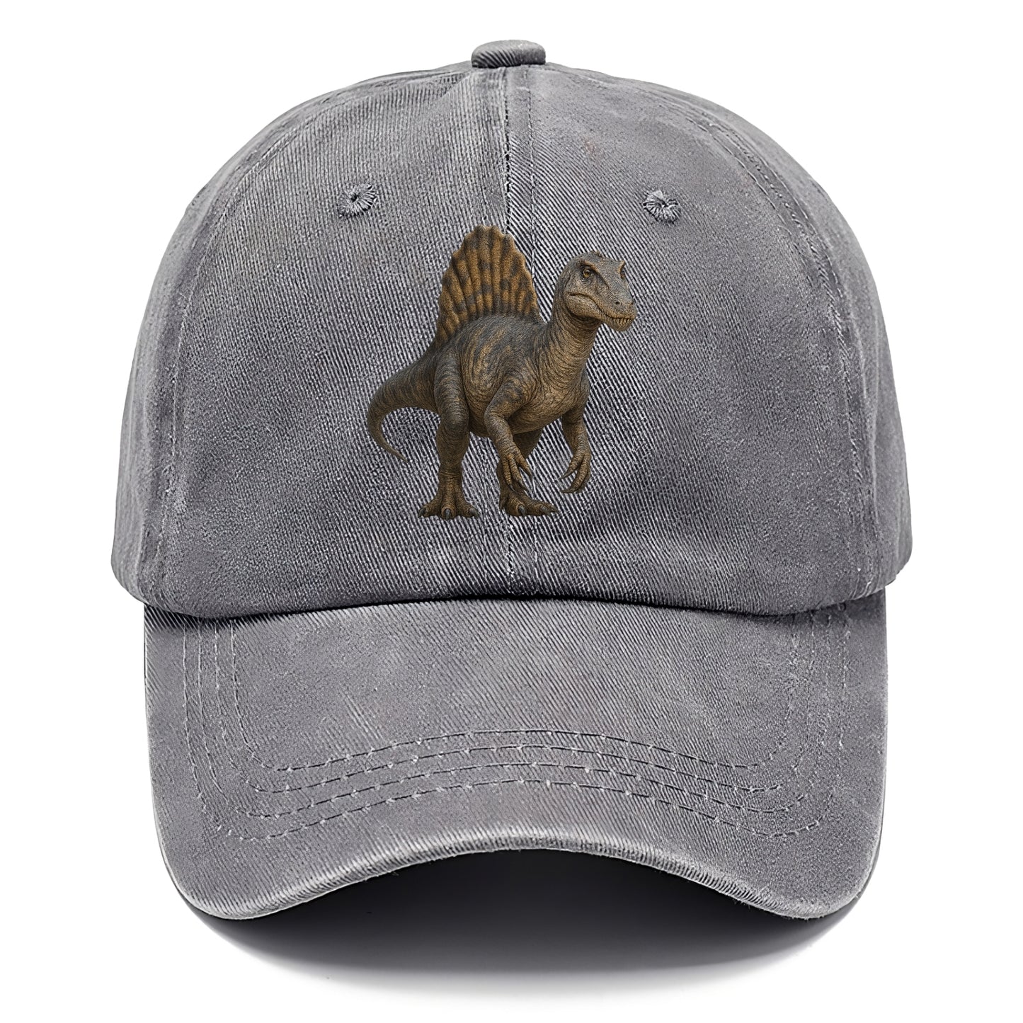 detailed spinosaurus with striking sail Hat