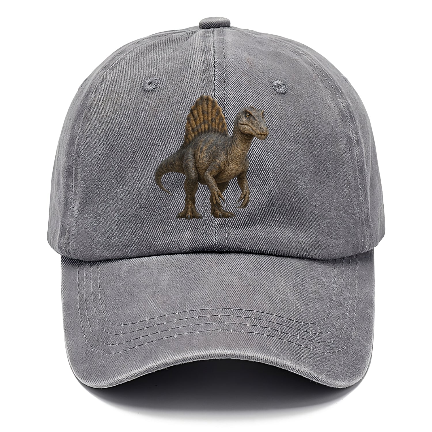 detailed spinosaurus with striking sail Hat