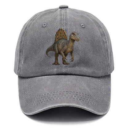 detailed spinosaurus with striking sail Hat