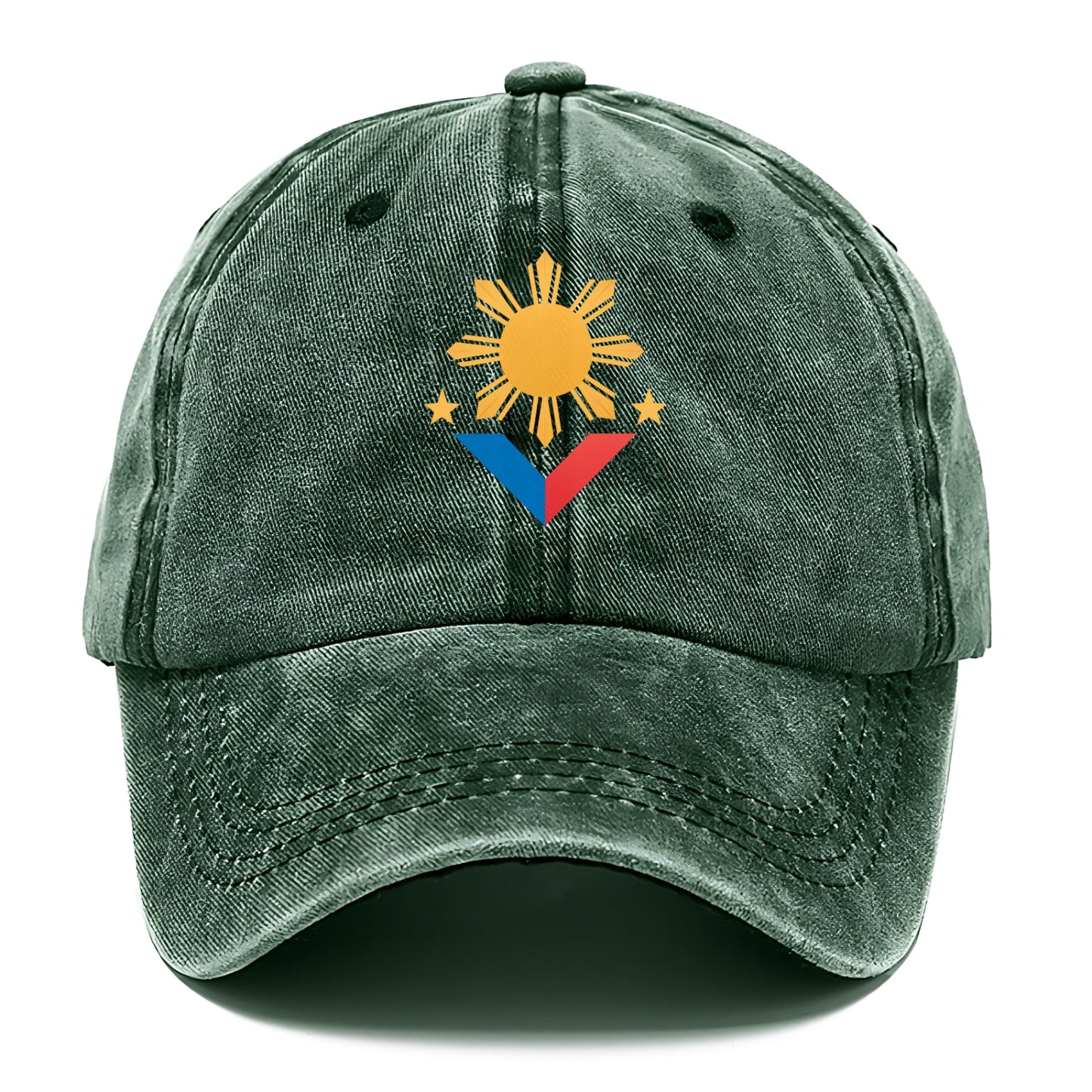philippines flag sun and Hat