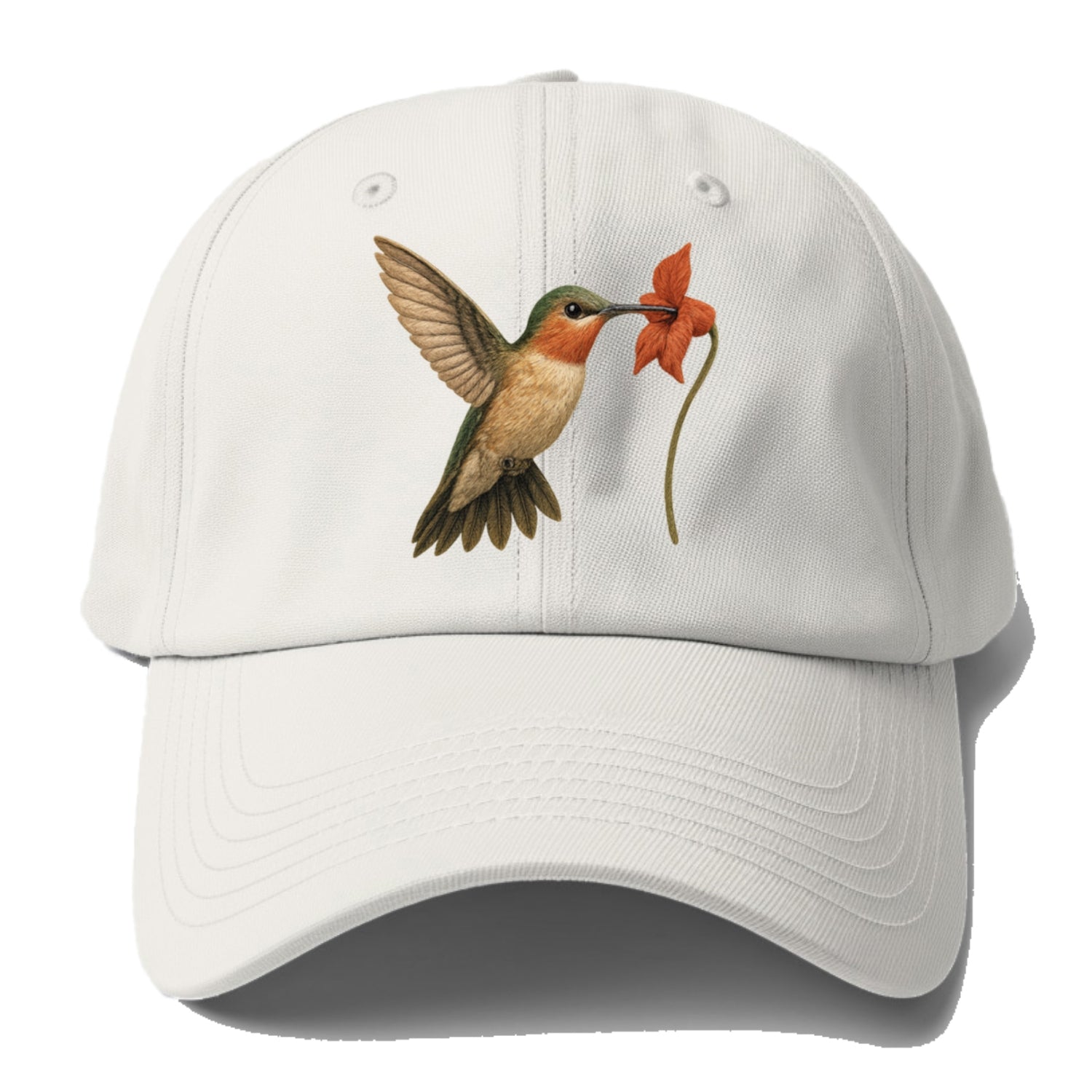 hummingbird's delicate dance Hat