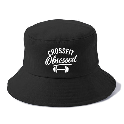 crossfit obsessed fitness graphic design Hat