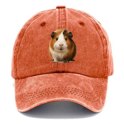adorable guinea pig portrait design Hat