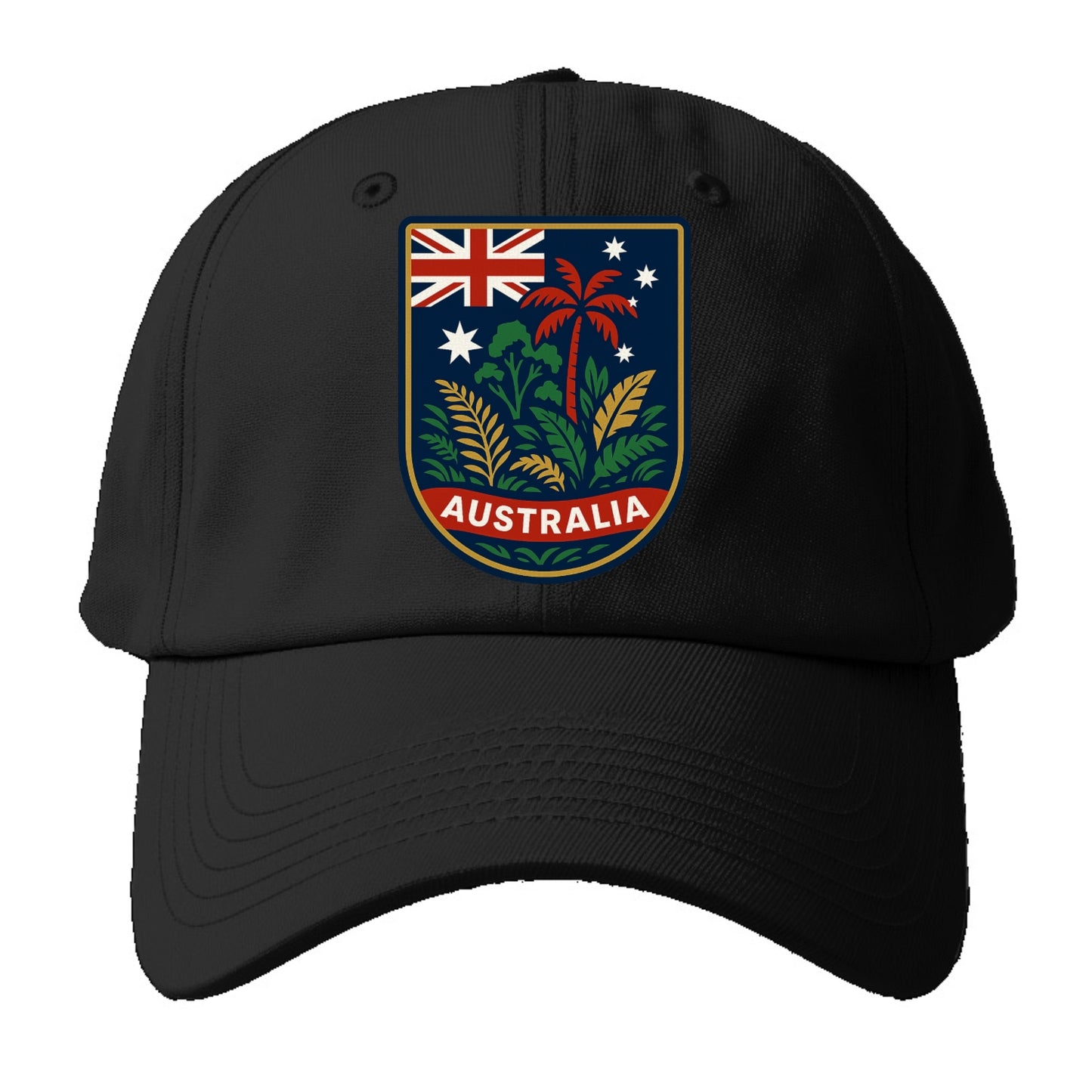Australian Travel Badge Hat