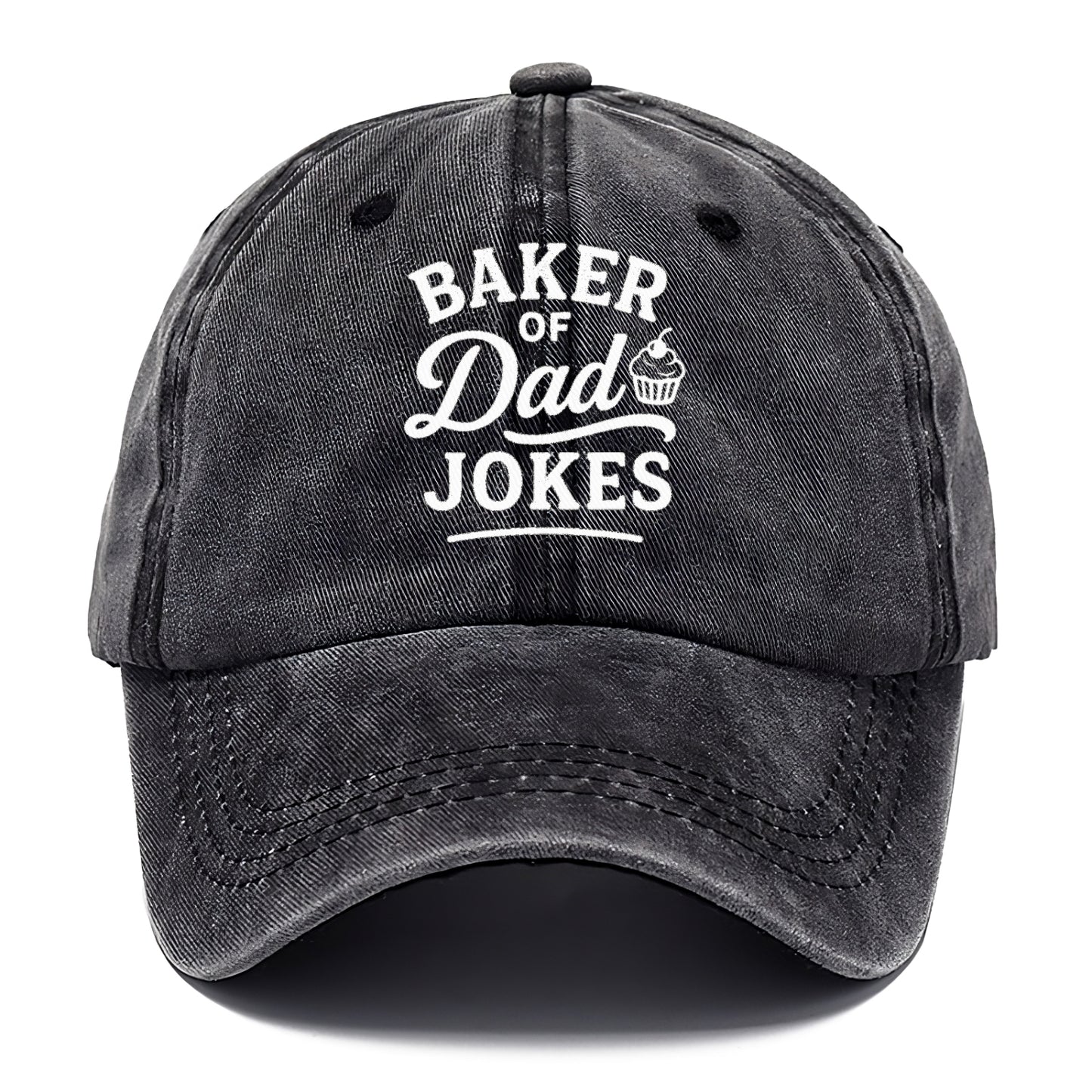 baker dad jokes cherry topping Hat