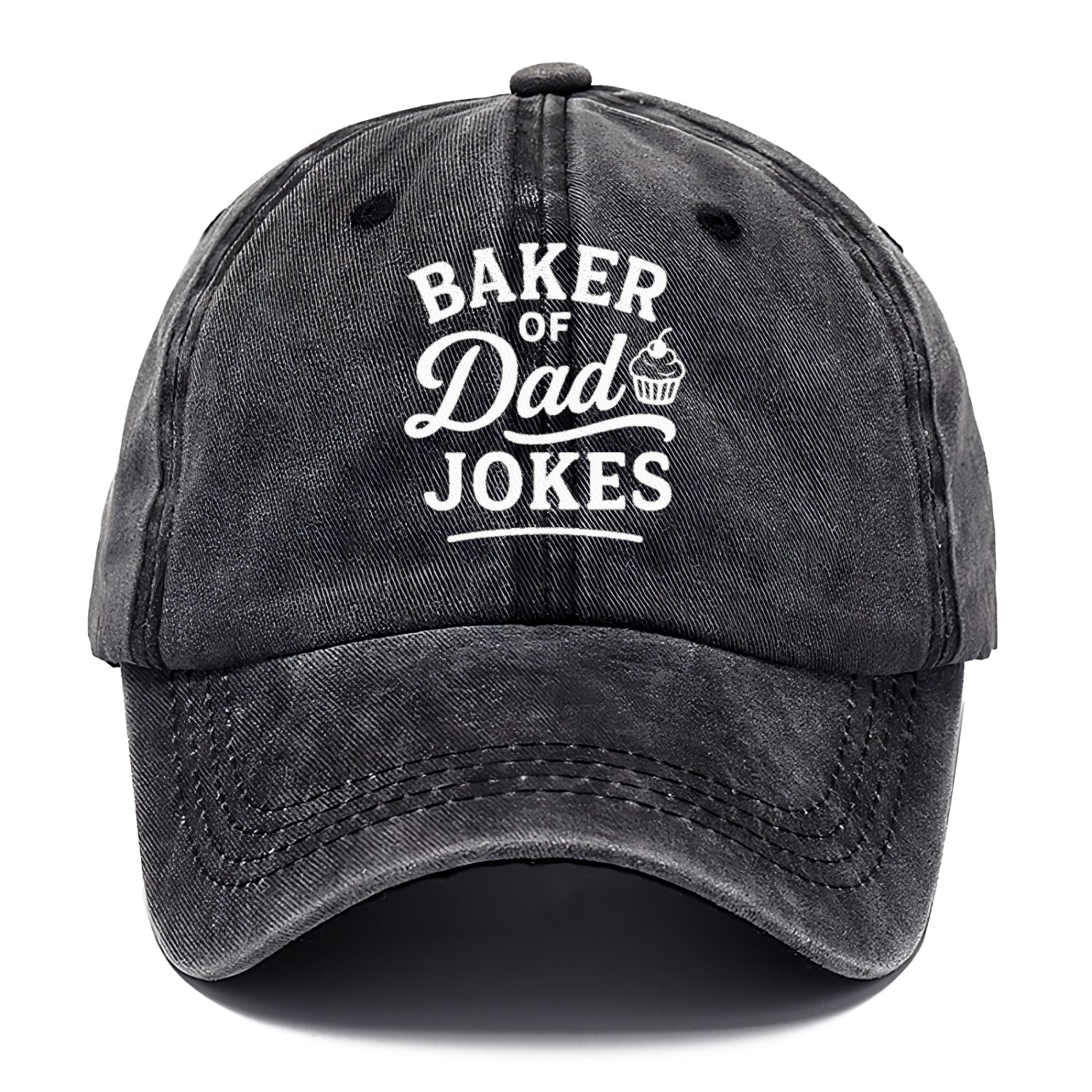 baker dad jokes cherry topping Hat