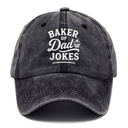 baker dad jokes cherry topping Hat