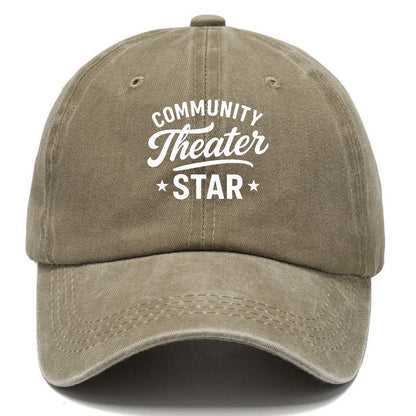 community theater star spotlight Hat