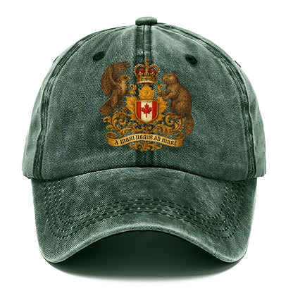 canada heritage maple badge Hat