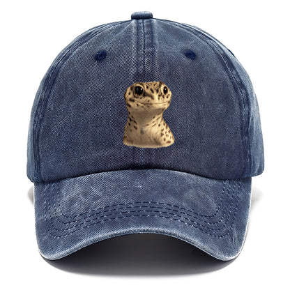 gecko portrait design Hat