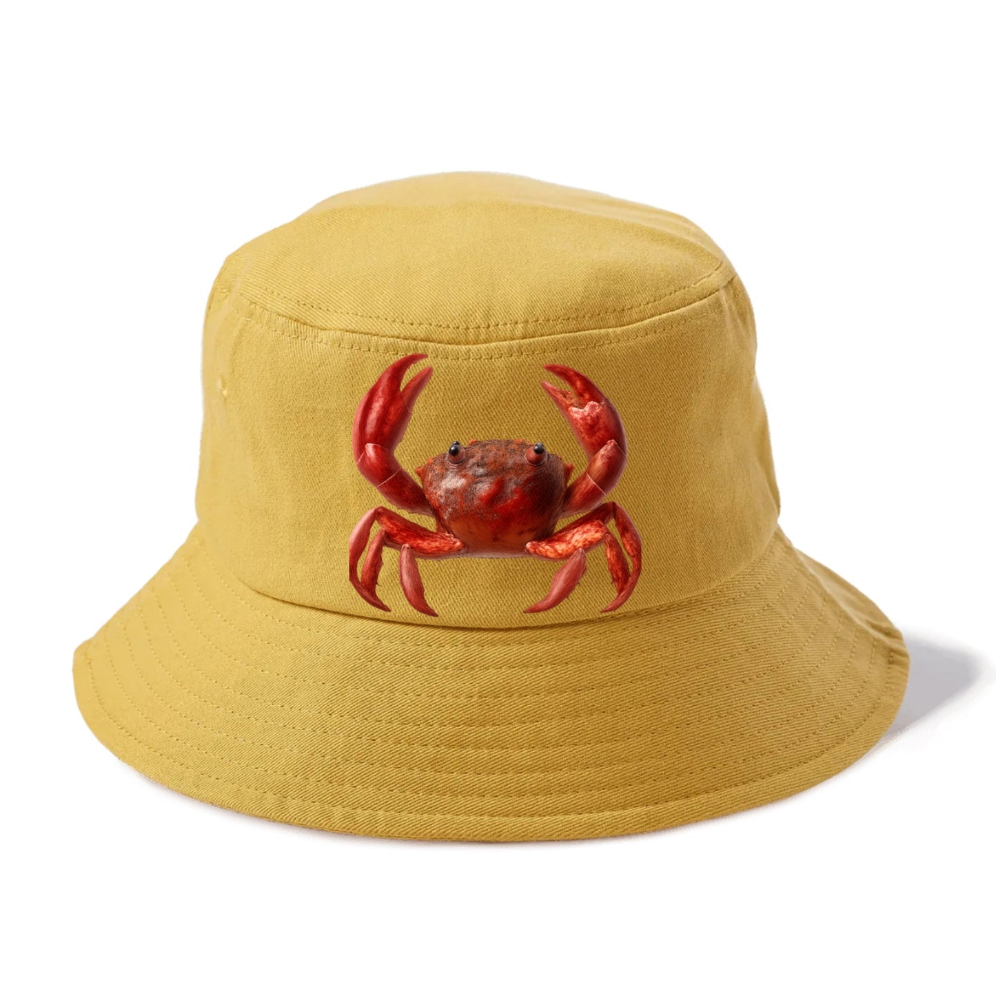 crab portrait design Hat
