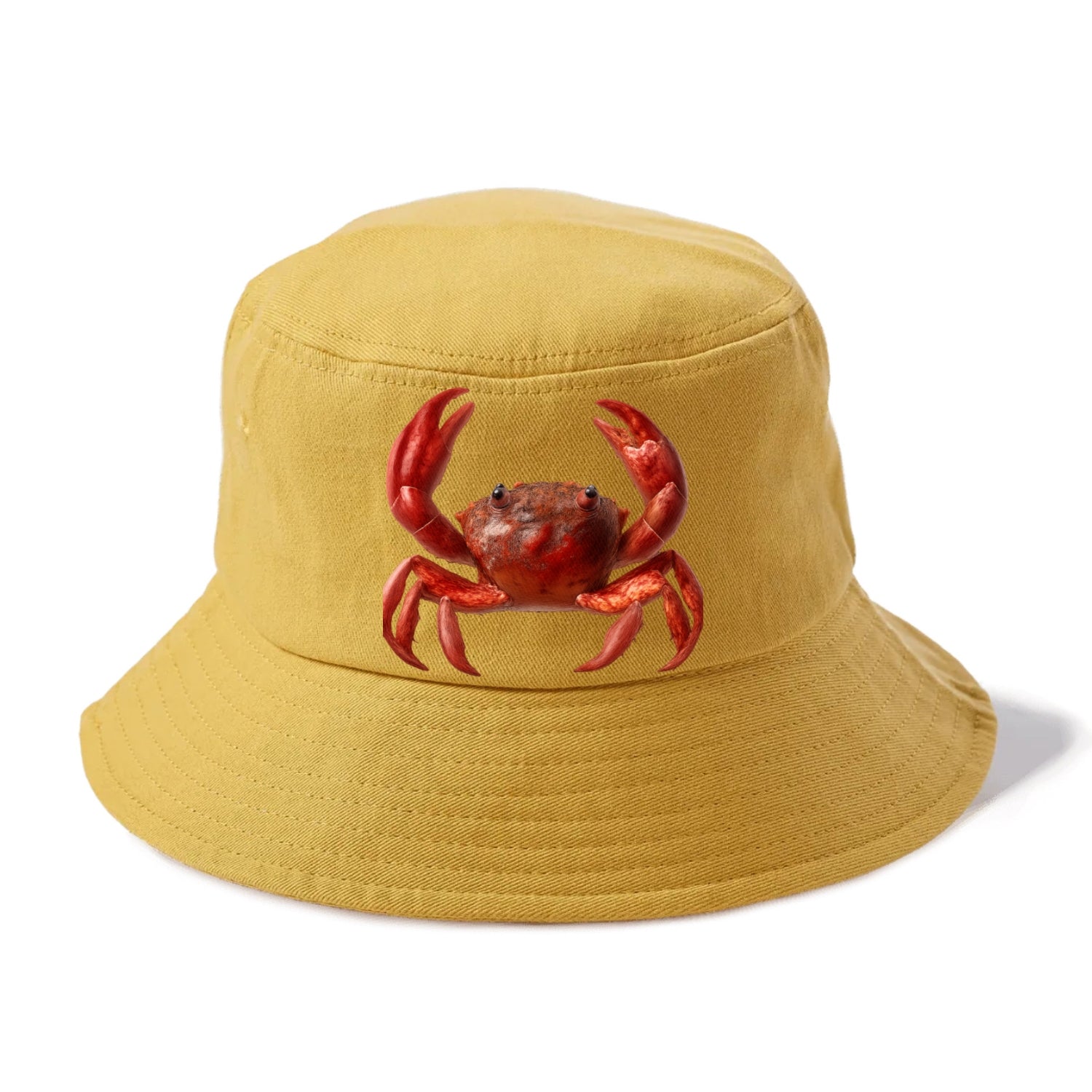 crab portrait design Hat