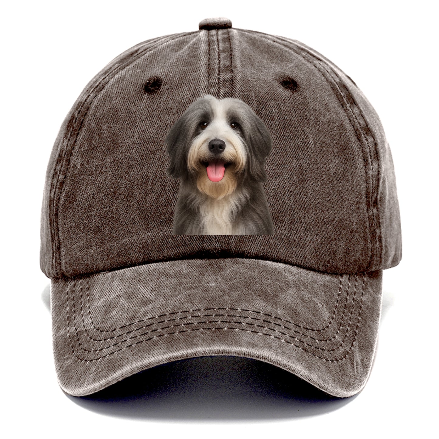 bearded collie: spirited, shaggy soul Hat