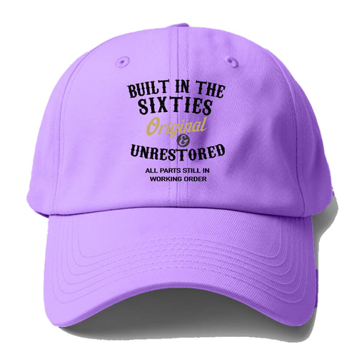 Build In The Sixties Original Unrestored All Parts Still In Working Order Baseball Cap For Big Heads