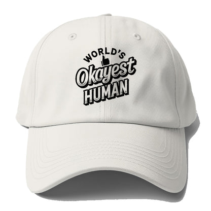 world's okayest human Hat