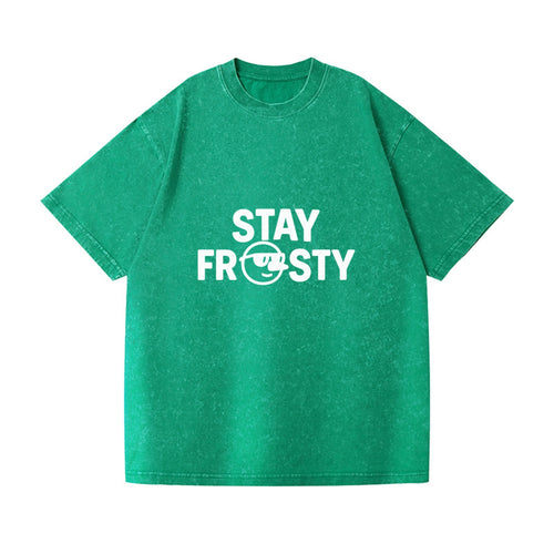 Stay Frosty Snowman Vintage T-shirt