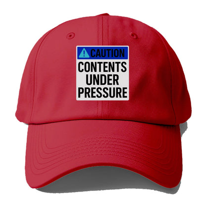 contents under pressure Hat
