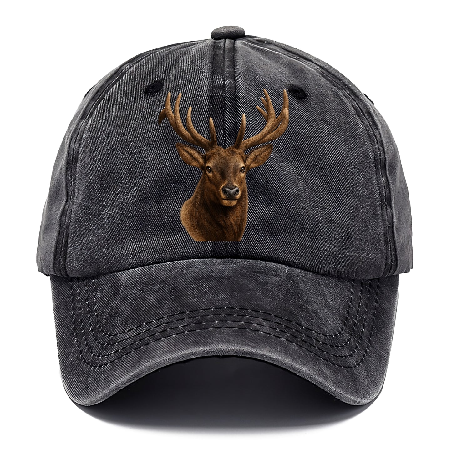 elk portrait design Hat
