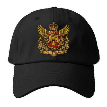 heraldic-emblem-with-dragon-and-text Hat
