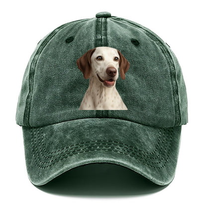 white german shorthaired pointer portrait design Hat