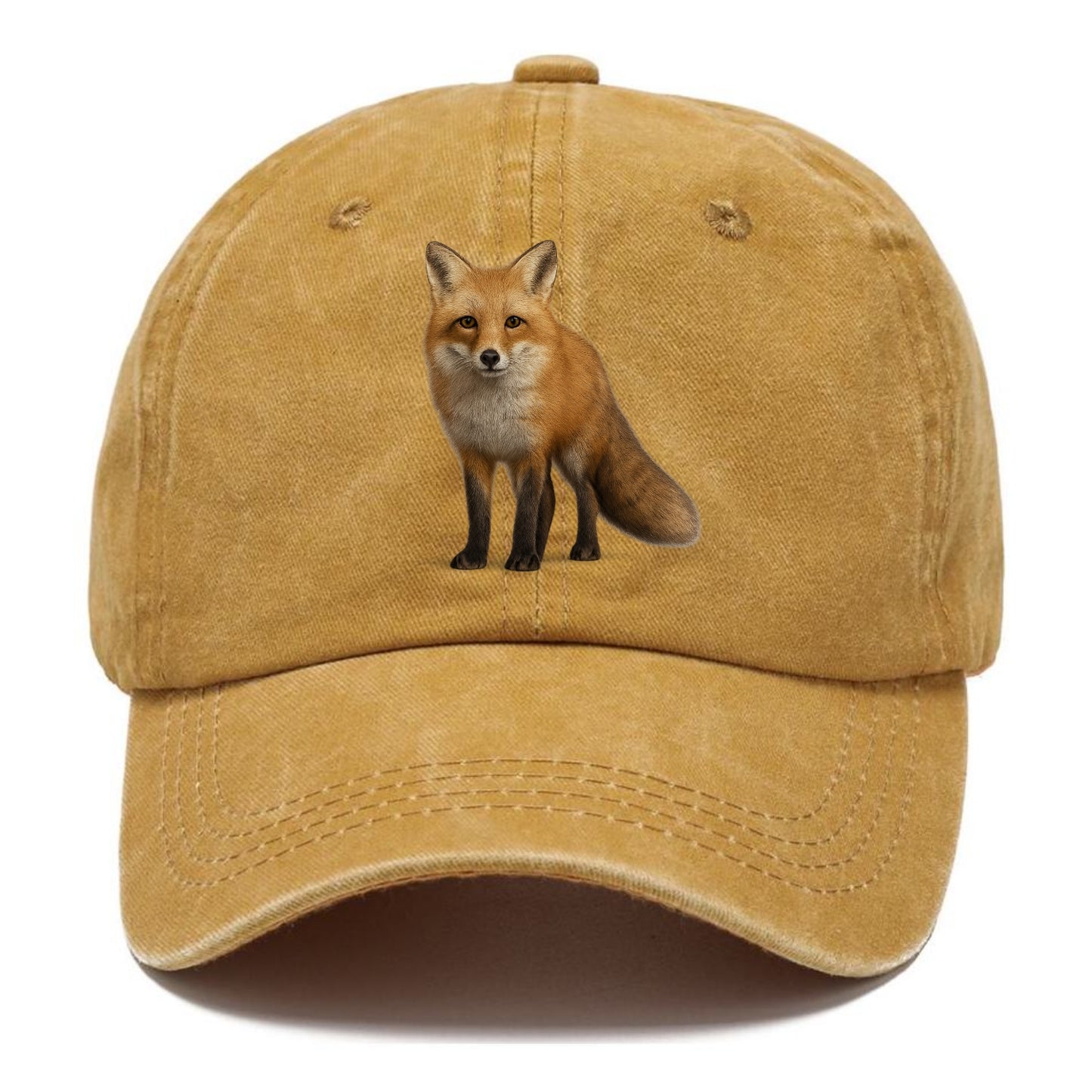 portrait of a red fox Hat