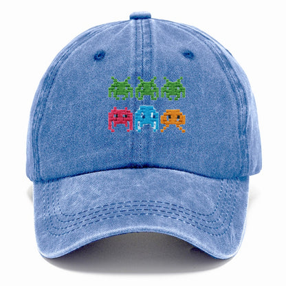 pixelated retro gaming Hat