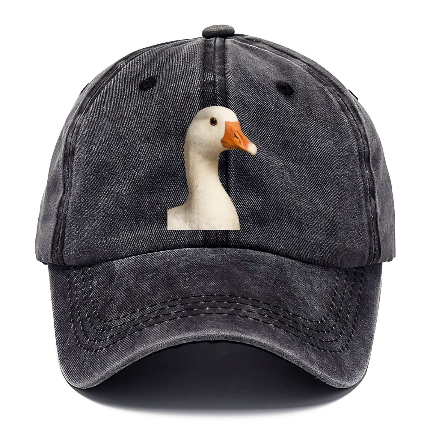 goose portrait design Hat
