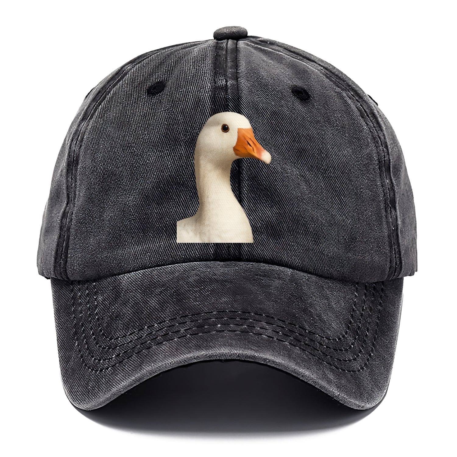 goose portrait design Hat
