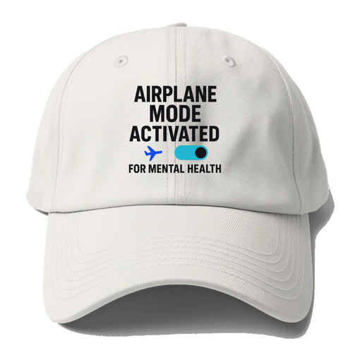 Airplane Mode Activated Baseball Cap For Big Heads