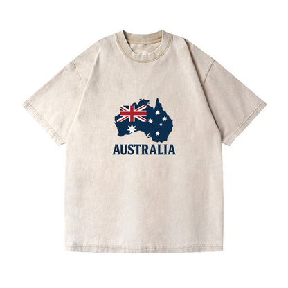 Australian Flag and Map Hat