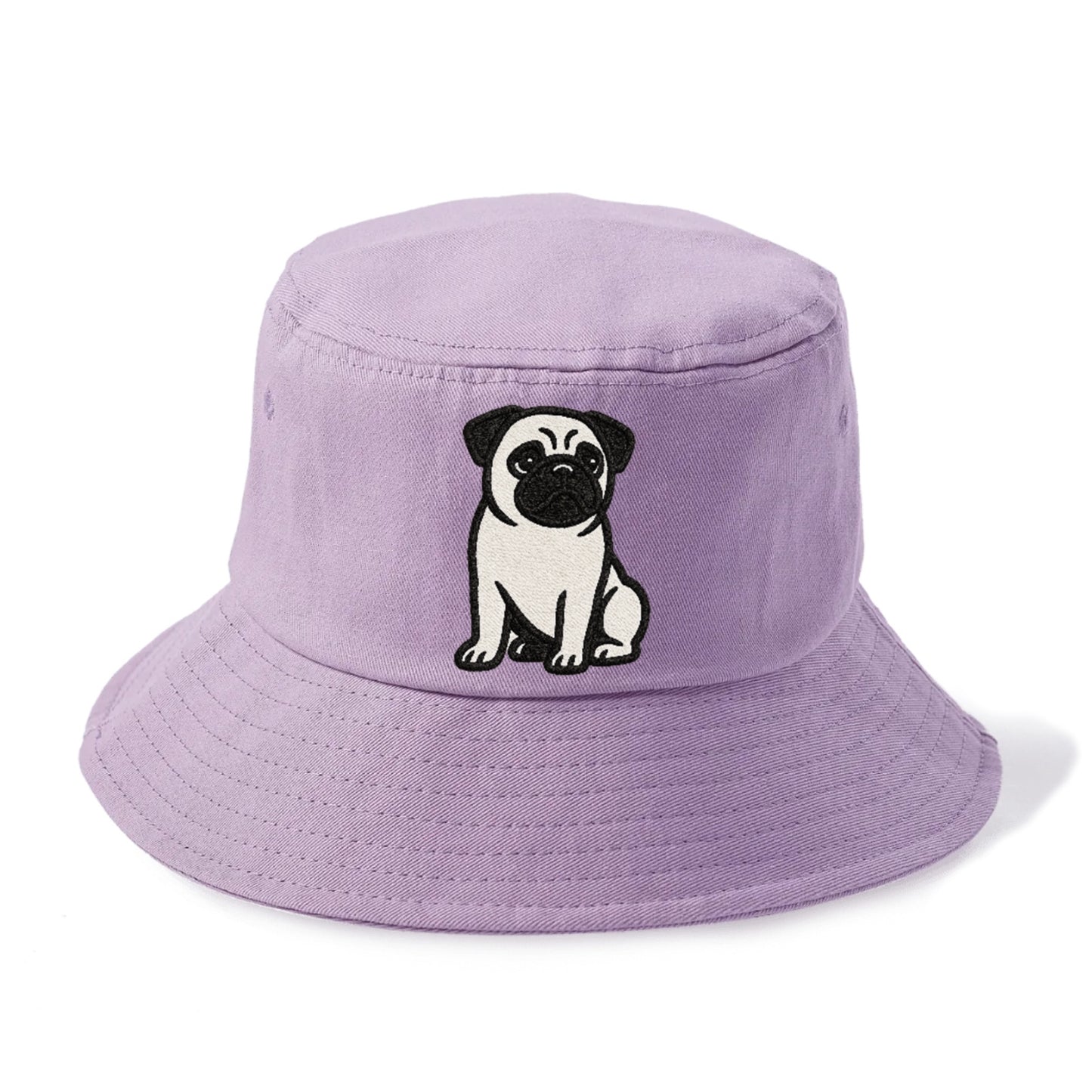 black-pug-charming-companion Hat