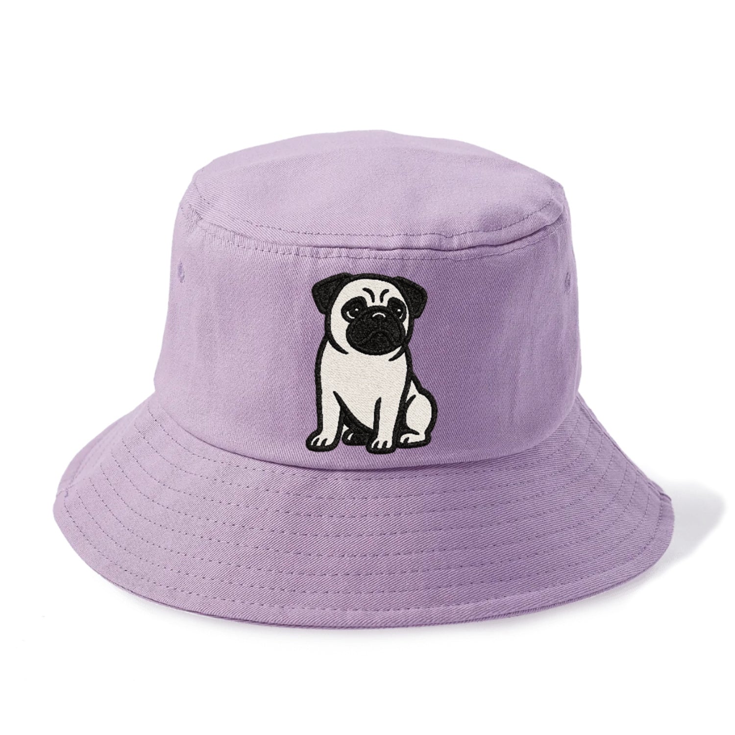 black-pug-charming-companion Hat