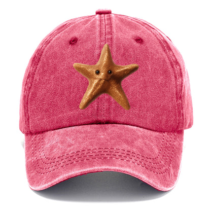 starfish portrait design Hat