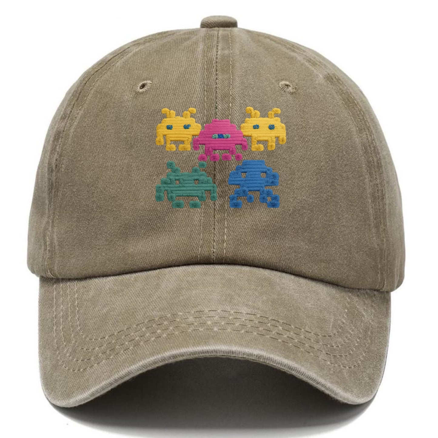 yarn pixel invasion collection Hat
