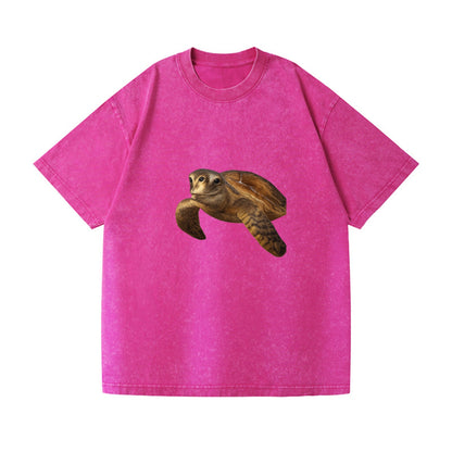 sea turtle portrait design Hat