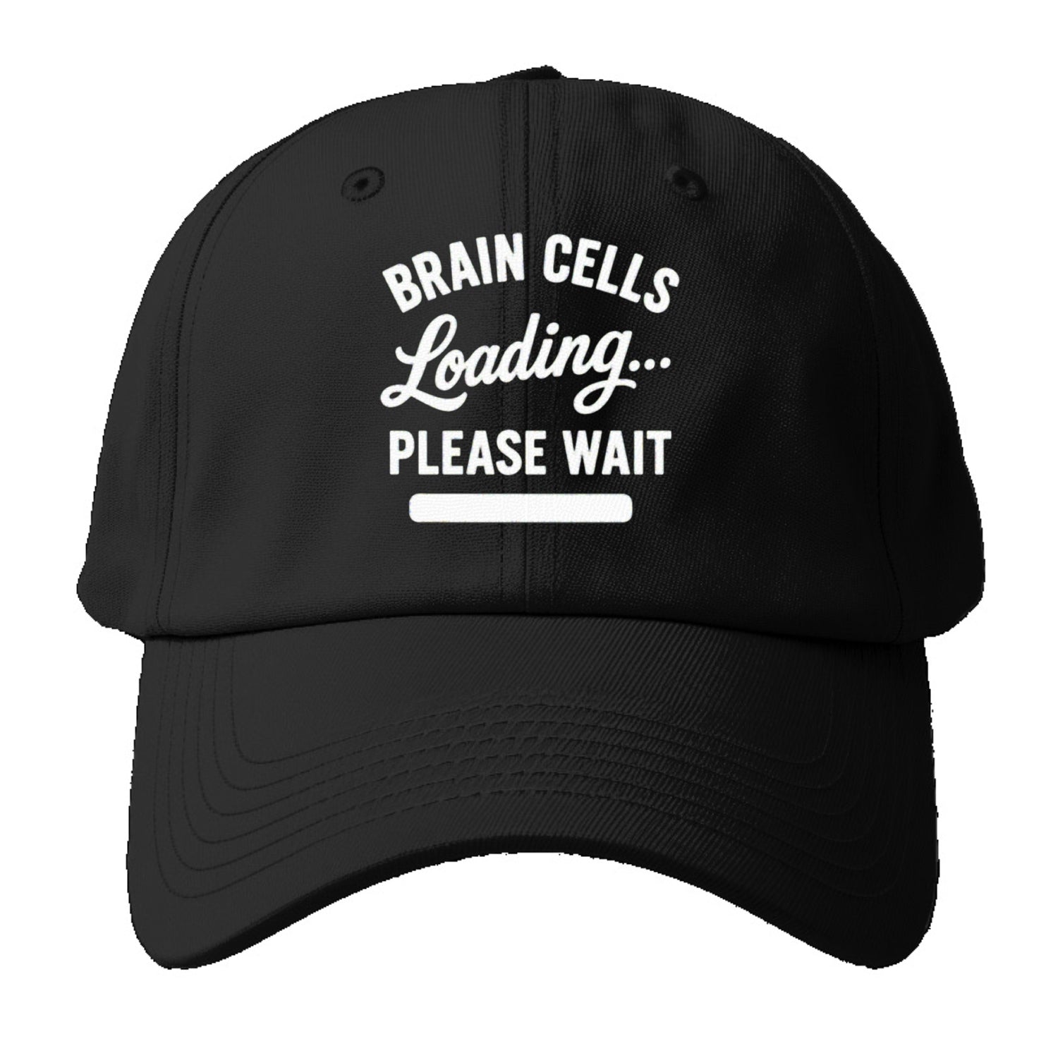 brain cells loading humorous design Hat