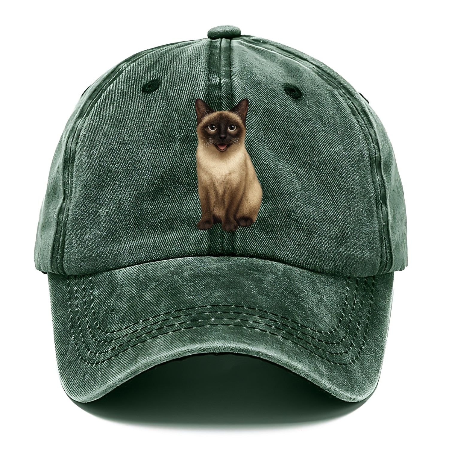 siamese cat illustration Hat