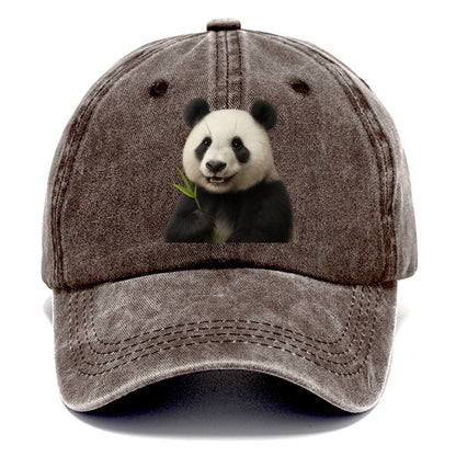 giant panda portrait design Hat