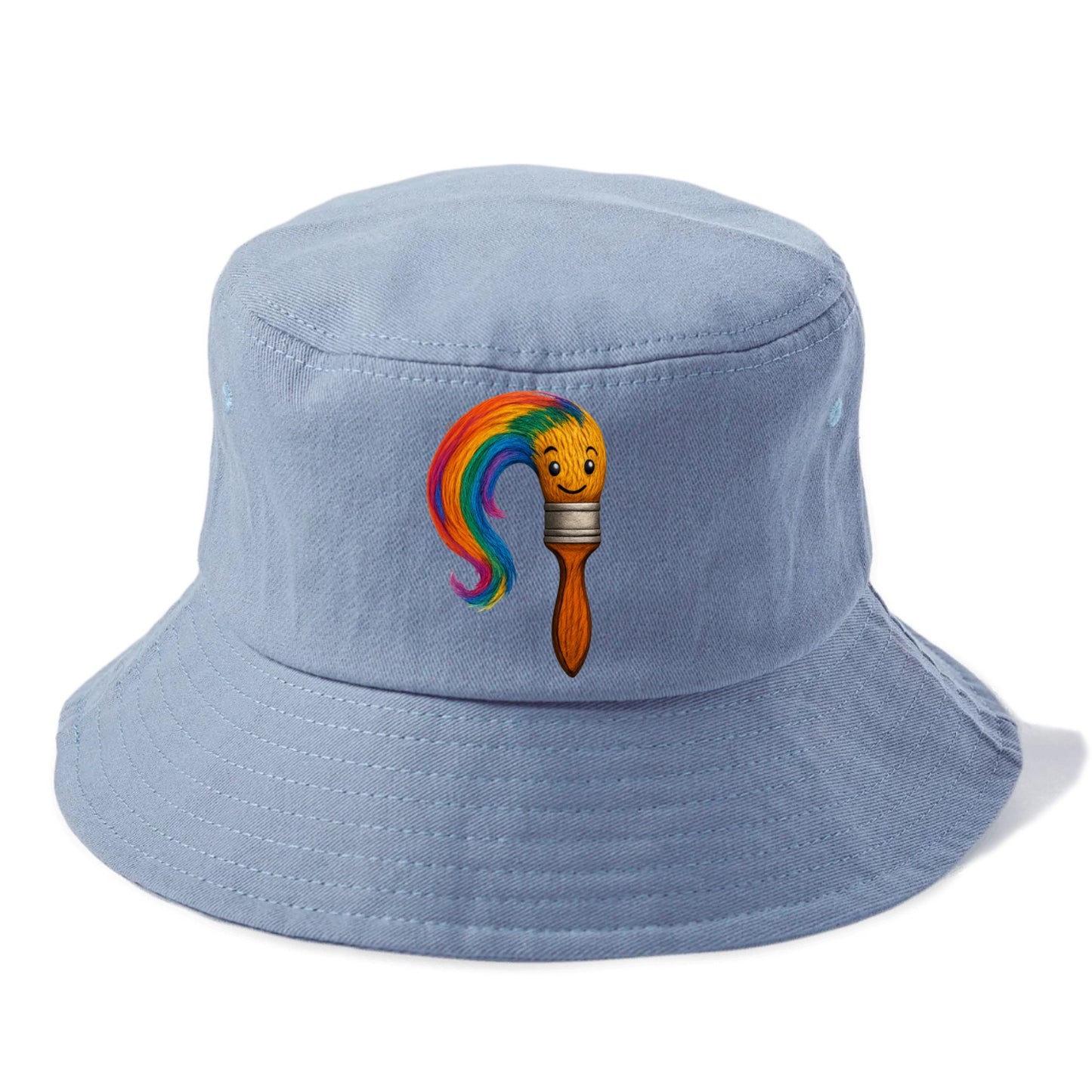 rainbow brushstrokes Hat