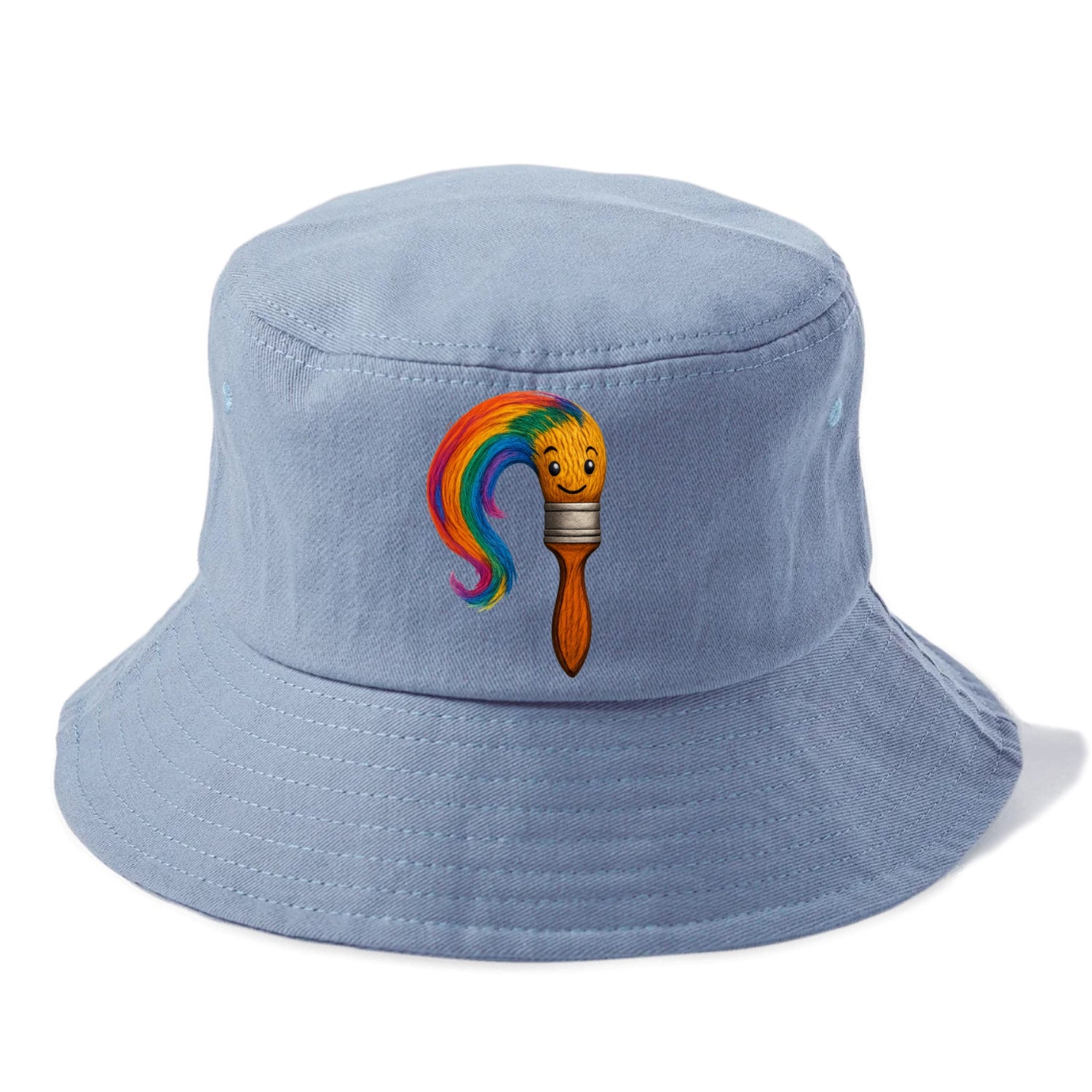 rainbow brushstrokes Hat