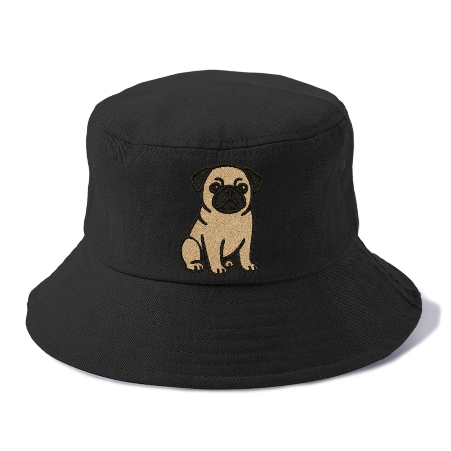 fawn-pug-sitting-charming-pose Hat