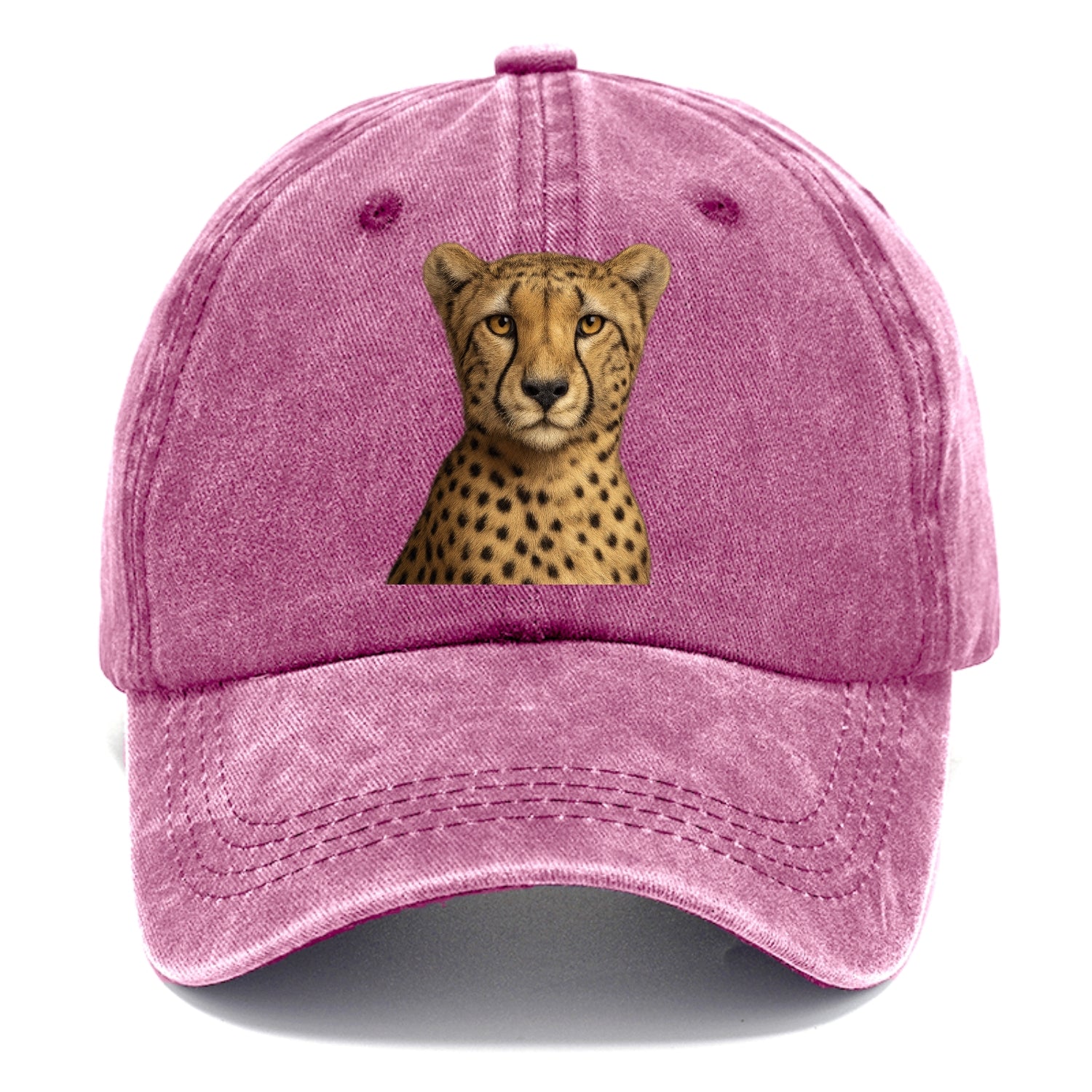 cheetah portrait design Hat