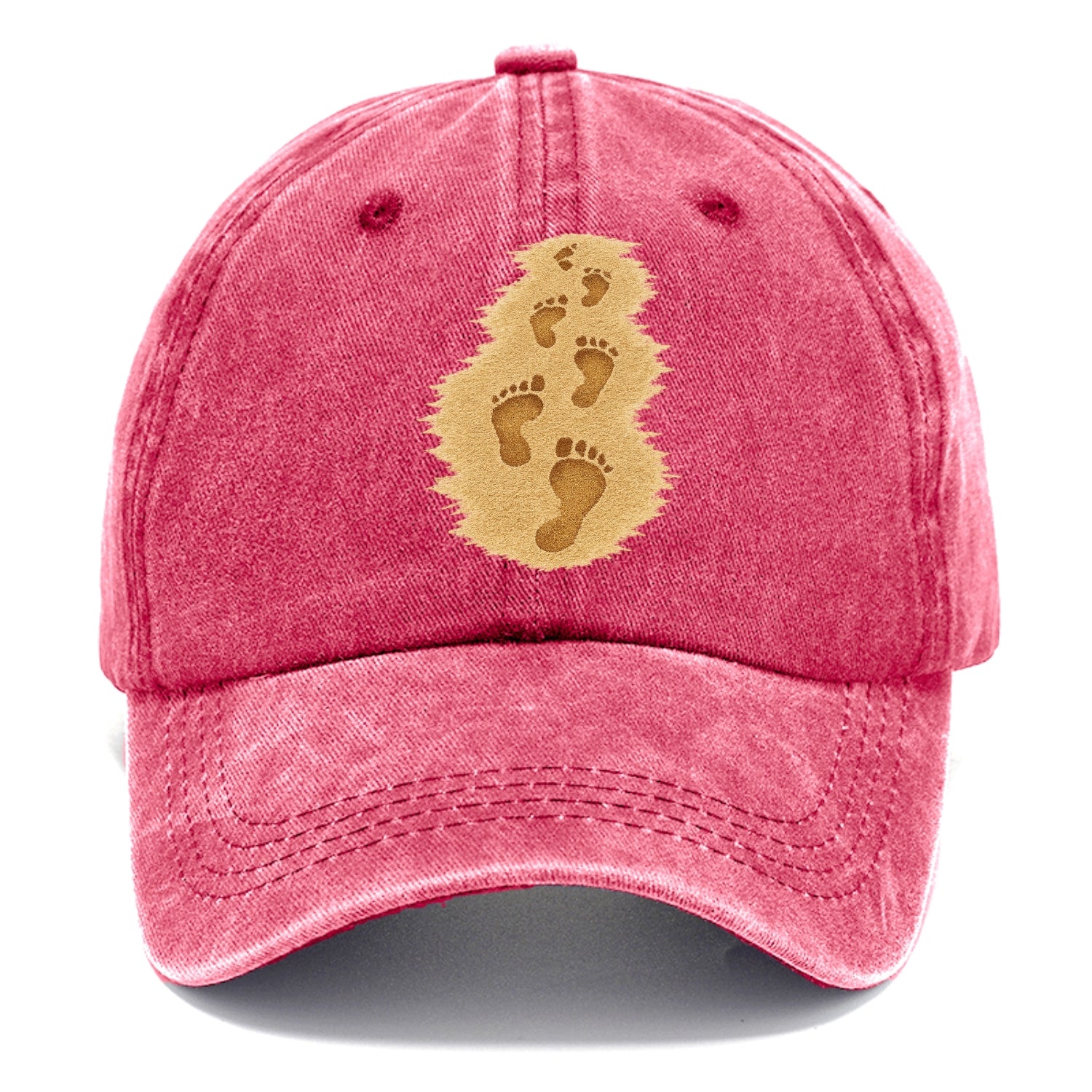 golden steps on sandy shores Hat