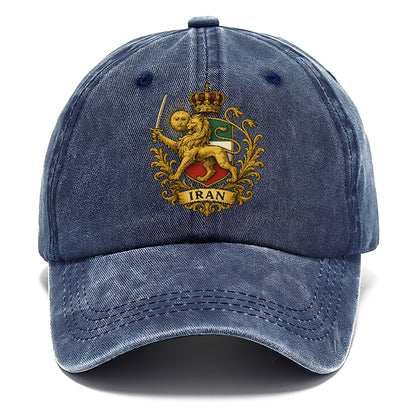 iran royal lion logo Hat